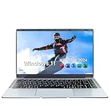 ESBOOKノートパソコン 【MS Office 2024搭載 &Windows 11 Pro】14インチIPS液晶/1920×1080FHDディスプレイ カメラ付き/薄型PCノート高性能CPU/初期設定不要/8Gメモリ/無線LAN/大容量SSD/初心者向け・パソコンノート/日本語キーボードフィルム付き/ワイヤレスマウス付き (128G, シルバー)