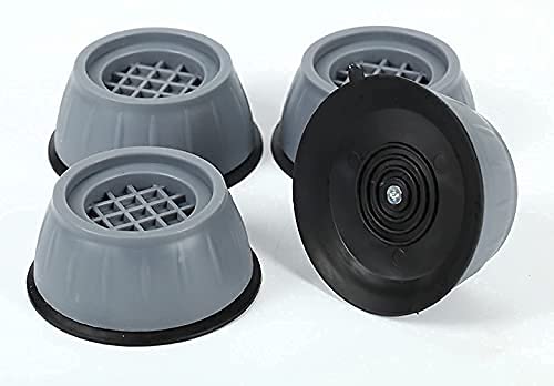 Washer Dryer Anti Vibration Pads with Suction Cup Feet, Fridge Washing Machine Levelling Feet Anti Walk Pads Shock Absorber Furniture Lifting Base(4 Piece) , Multicolor, Standard (B09MVX2GNN) Amazon Price History, Amazon Price Tracker