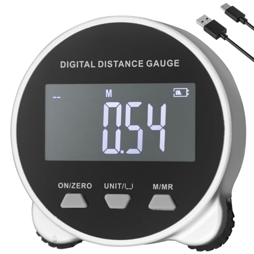 Cinta métrica digital recargable con pantalla LCD miniatura 2
