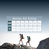 Osprey Atmos AG LT 50L Men's Backpacking Backpack, Black, S/M