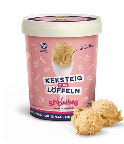 Original Spooning Cookie Dough Keksteig zum Löffeln Keksteigmischung 1x 215g VEGAN