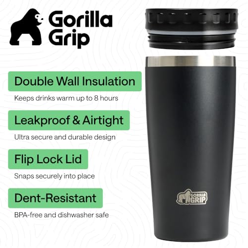 GORILLA GRIP 20oz Double Insulated