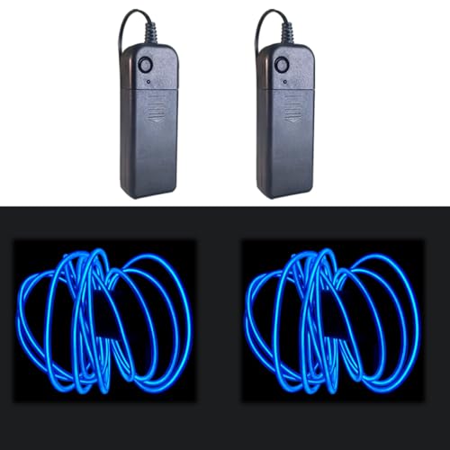 Specifica: 3m, El diametro del filo: 2,3 millimetri, con la scatola della batteria, bisogno di utilizzare 2 batterie AA per l'alimentazione (batterie non incluse)