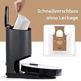 8 sztuk worków do odkurzacza zestaw akcesoriów do Ecovacs Deebot N8+/ N8 Pro+/ OZMO T8+/ T8 AIVI+/ T9+ stacja ssąca & Yeedi Vac Station Ecovacs części zamienne