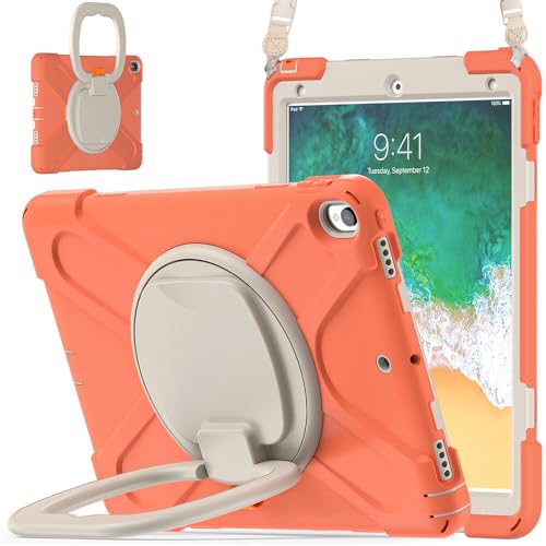 Coque iPad Pro 10.5 antichoc JZ évite les casses avec sa poignée et son support 360