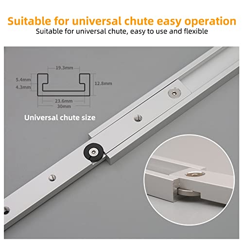 Lega di alluminio Miter Bar Slider, guida a T