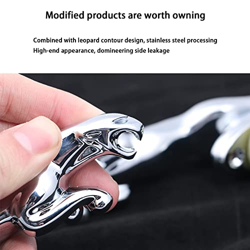 Renyqatt For Jaguar 3D Emblem Car Logo Front Vehicle Hood Ornament Car Cover Chrome Eagle Badge Car Accessories For Xf Xj Xe Xk Xkr Xfl Xjs E Accessories #TOP3