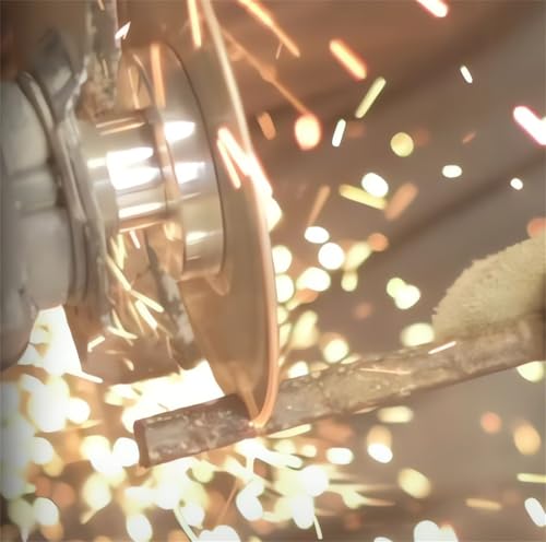 Indestructible Angle Grinding Wheel Multitool Electroplated Diamond 4 1/2 Inch Plus+ Drill Cutting Metal Cutter Discs 4.5 Cut Off Power Angle Grinder Blades 4 1 2 5 Cutoff Tool Attachments (4.5in)