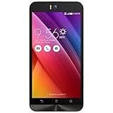 Lieferumfang: Asus ZenFone Selfie ZD551KL LTE-Dual-SIM Smartphone schwarz, Netzadapter, USB-Kabel, Handbuch, Garantiekarte, Kopfhörer