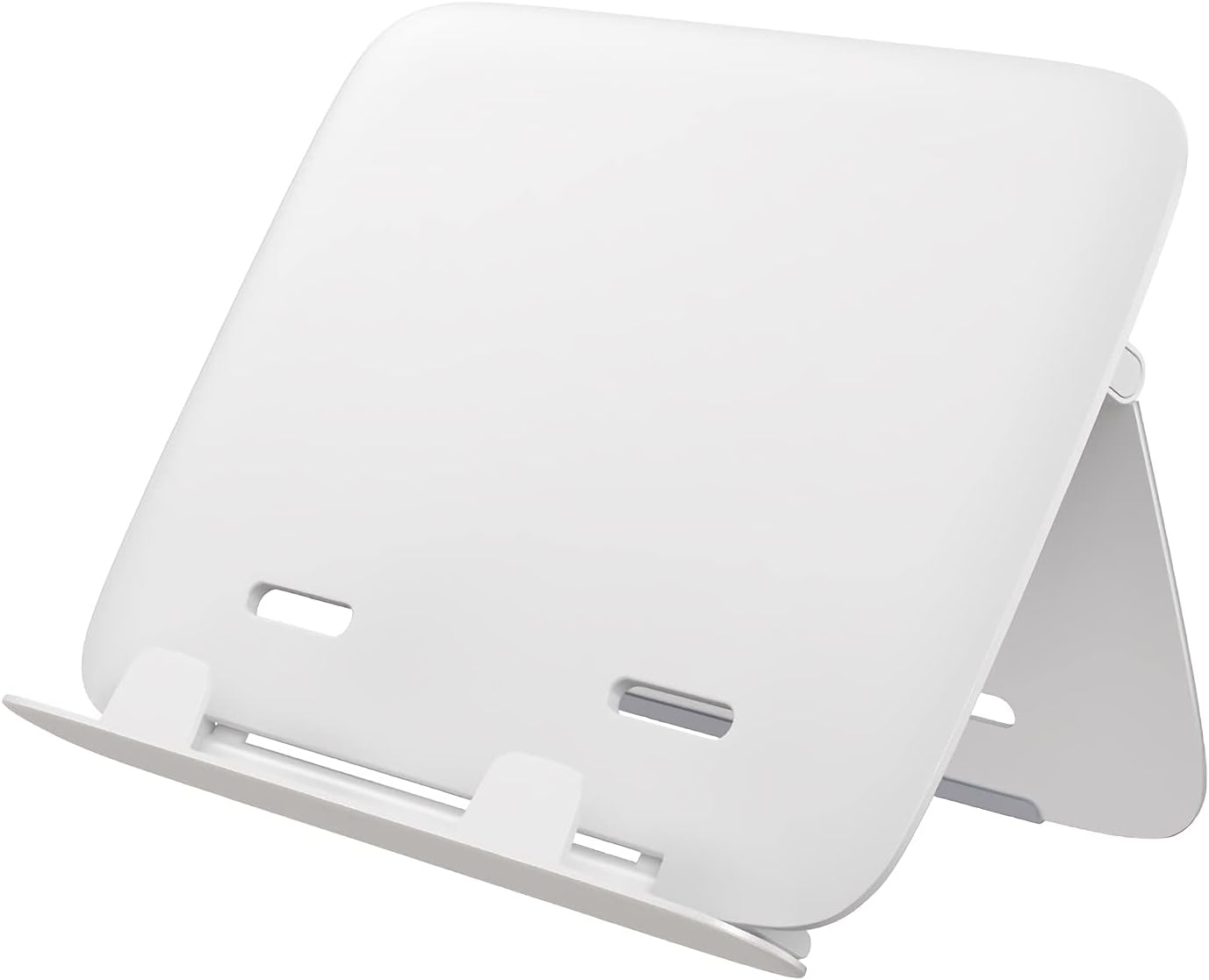 Book Stands and Holders for Reading Book Stand, White Cookbook Stand & Holder for Reading, Recipe Tablet Textbook Holder, Perfect for Home Counter Office School for Kitchen and Office