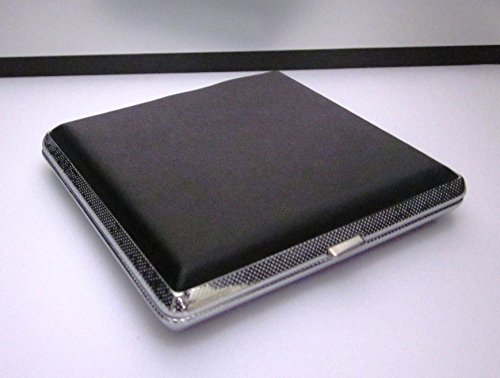 Cigarette Carrying Case Holder 20 Pack (Black Color) - Case for KING SIZE CIGARETTE (GD-1080-2 ,FREE CAR sticky pad for Phone PDA MP3 MP4)