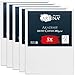 Produktbild Artina FSC® Keilrahmen 5er Set Akademie 30x40 cm  Leinwand Set Maltuch aus 100% Baumwolle Leinwände 280 g/m² - Keilrahmenset Leinwand zum Bemalen für Acryl-, Aquarell-, Ölfarbe uvm