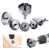 ✔ Ergonomisches Design - Lochschneider enhalten Feder-Design, um Spänen schnell zu säubern. Bohr-Effizienz ist überlegen; mit Sechskantgriff, festhalten. Mit einer Feder bleibt der Bohrer nicht in der Bohrkrone hängen und lässt sich leicht entfernen. Die Lochschneider passen in jeden Handelsüblichen Akkuschrauber oder Bohrmaschine. Standzeit: Durch eine spezielle Wärmebehandlung wird der Bohrer immer haltbarer,so dass seine Standzeit länger wird. 