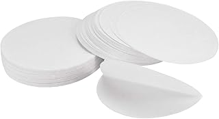 ULTECHNOVO 100 Sheets Qualitative Filter Paper Filter Paper Science Filters Labs Filter Paper Filter Discs for Mushroom Cultivation Round Oil Test Paper Filter Paper for Mushroom Cultivation