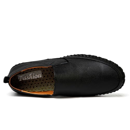 CHUUMEE Men's Penny Loafers Moccasin Driving Shoes Slip on Flats Boat Shoes Handmade Men's Casual Shoes3