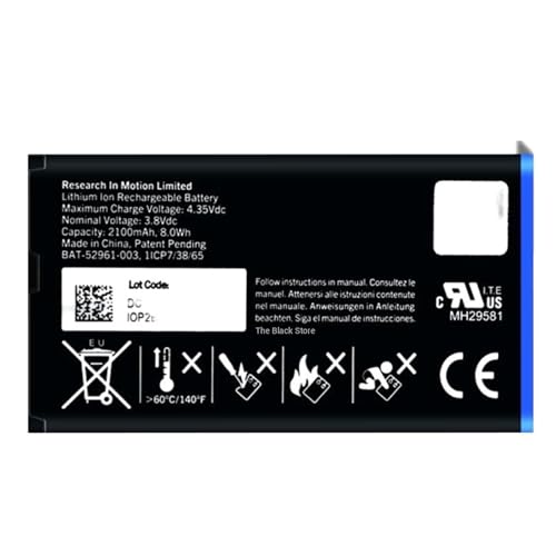 Image of Original NX1 Parts for BlackBerry Q10 / Q10 LTE SQN100-1 V (2100mAh) with 1 Year Replacement Warranty