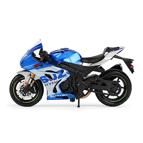 Modelo de motocicleta de carrera 1:18 Suzuki GSX-R1000 R miniatura 7