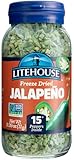 Litehouse Freeze Dried Jalapeno Peppers - Freeze Dried Pepper, Substitute for Fresh Jalapeno, Dried Pepper Flakes, Non-GMO, Gluten-Free - 0.39 Ounce