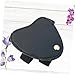 GOOHOCHY 1pc Leather Archery Hand Protector for Finger Cover Black Shooting Accessory Comfortable Fit for Practice and Sporters Prevents Hand Injury