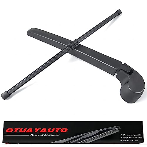 Image of OTUAYAUTO Rear Windshield Back Wiper Arm blade Set - Replacement for AUDI Q7 2015-2020, SQ7 2016-2020 Factory OEM Replacement for 4M0955407A