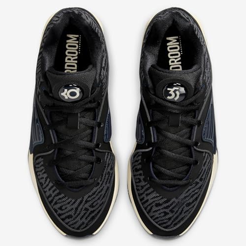 Nike Tênis de basquete masculino KD 16, Preto preto Dk Smoke Grey