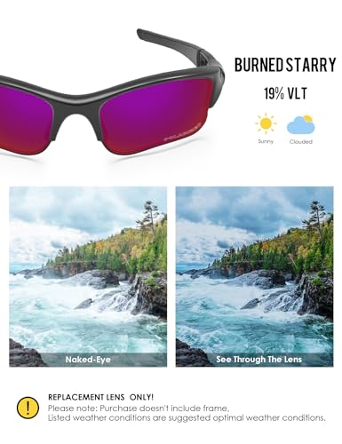 Image of BLAZERBUCK Replacement Lenses & Sock Kit for Oakley Flak Jacket XLJ Sunglass