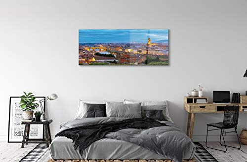 Tableau impression sur verre acrylique Tulup 125x50cm format panorama sunset - 4
