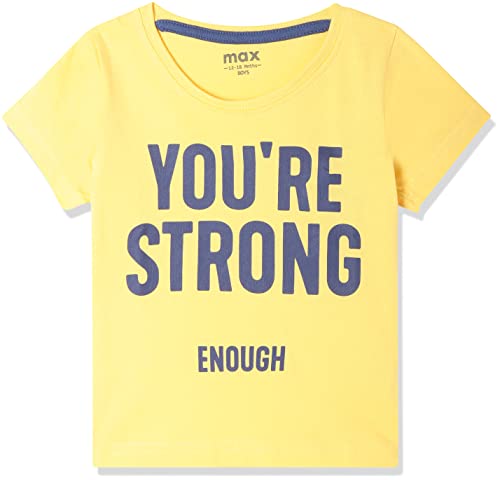 Image of Max Baby-Boy's Regular Fit Tshirt