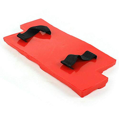 Gdrasuya10 Stone Concrete Stamps, Concrete Slate Imprint Mat & Mould Polyurethane Texture Stamp Cushion with Two Handles 410 * 210 * 20mm