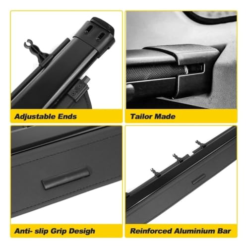 Cache-bagages pour Toyota RAV4 2006-2012 - Couverture de coffre rétractable noir