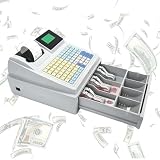 💰【Stampante termica for ricevute incorporata】: il design all-in-one include una stampante termica digitale integrata, eliminando la necessità di dispositivi esterni. Goditi una stampa veloce e silenziosa for ambienti ad alto traffico come i ristoranti, garantendo ai clienti di ricevere immediatamente ricevute chiare.