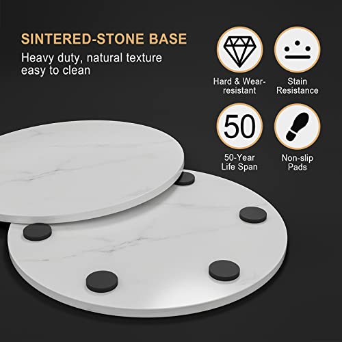 Rrg Coat Rack Stand, Metal Coat Tree With Heavy Base 8 Welded Hooks Coat Stand For Entryway, Hall, Bedroom, Corner, Office 67” (Gold) #TOP3