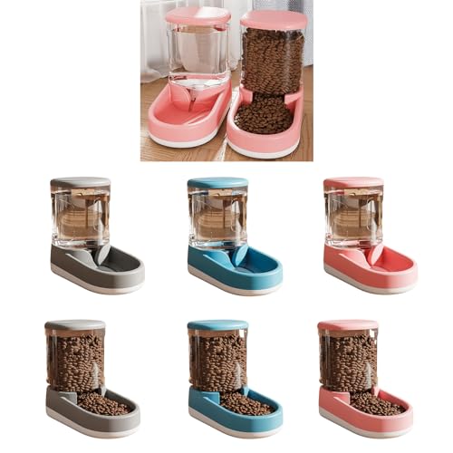 Distributeur d'eau et nourriture de 3,8L pour les week-ends prolongés des chats - 3