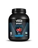 Vega Sport Premium Protein Powder, Berry, Vegan, 30g Plant Based Protein, 5g BCAAs, Low Carb, Keto, Dairy Free, Gluten Free, Non GMO, Pea Protein for Women and Men, 4.2 Pounds (45 Servings)