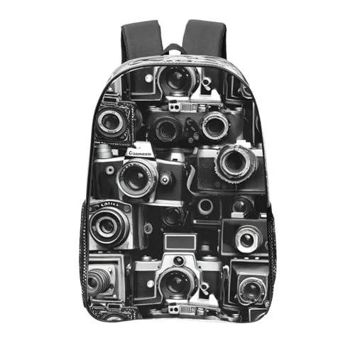 Camera Collection Large Clear Backpack,Thick Pvc Clear Bag For Sports Event, Concert,Festival Suitable Adult