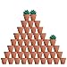 Mini terracotta pots