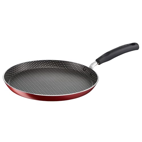 Tefal Simply Chef Flat Tawa | 30 cm | Resist Plus Non-Stick Coating | PTFE Exterior | Rio Red | 2-Year Warranty | World No. 1 in Cookware