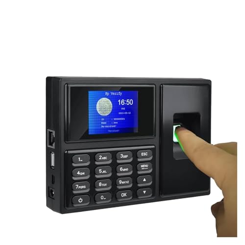 Horloge de pointage système de gestion du temps employés machine biométrique A4-ID