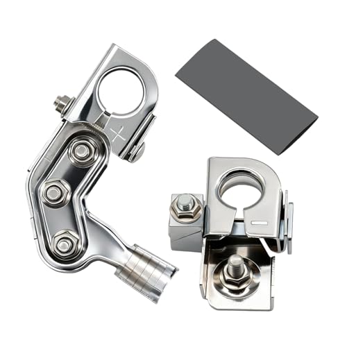 LESHIAUTO Terminal Set Positive & Negative Battery Terminal Compatible