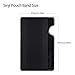 Sinjimoru Cell Phone Grip with Card Wallet, Phone Wallet Stick on Card Holder for Back of Phone, Slim Wallet with Elastic Phone Strap. Sinji Pouch Band Black