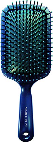 Escova Raquete Almofadada Cintilante Shiny, Grande , 7703TW, Marco Boni, Cores Sortidas, 1 Unidade