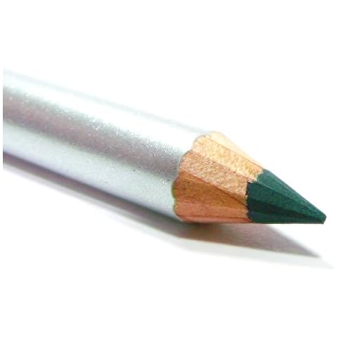 Pure Ziva Mermaid Matte Dark Forest Green Emerald Sea Green Eyeliner Pencil, HD Professional Eye Liner Long Lasting Highly Pigmented No Animal Testing & Cruelty Free Cover