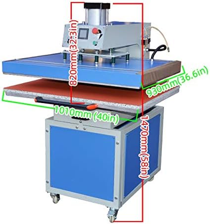 Máquina Termofijadora Neumática 31in x 39in 220V 6600W FOKOCALI miniatura 3