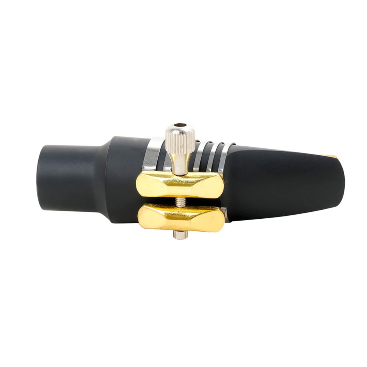 ibasenice 4 Piezas Abrazadera de saxofón saxofon alto saxofon tenor Accesorio saxofón partes de saxofón clip de saxofón ajustable partes de instrumentos de viento clip para saxofón cobre