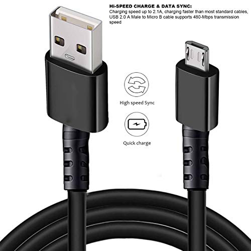 Android Charging Cable, 10Ft Charger Cable,Durable Micro Usb Cord Fast Charging Sync Wire Compatible Cable #TOP2