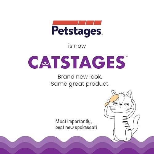 Catstages Nina Ottosson Rainy Day Puzzle & Play - Interaktives Intelligenz-/Snackspielzeug für Katzen