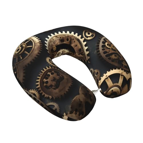 Almohada de viaje con soporte de cuello y memoria miniatura 2