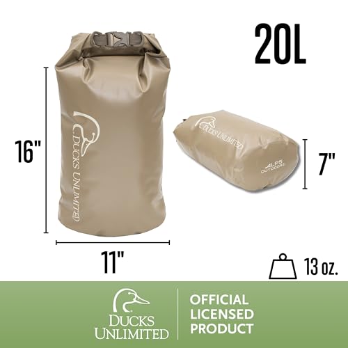 ALPS OutdoorZ Ducks Unlimited Guardian Bolsa Seca – Bolsa impermeable con cierre enrollable para caza y pesca, material duradero 500D PVC miniatura 3