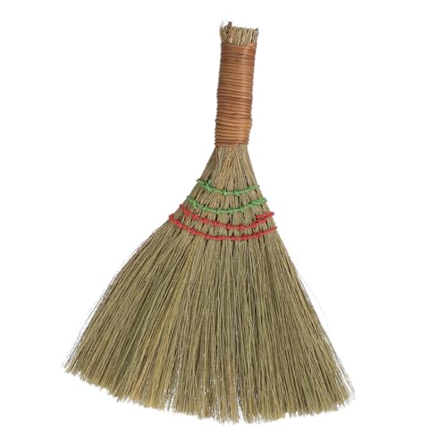 GOOHOCHY Dust Cleaner Scrubber Cleaning Brush Broom for Home Handmade Whisk Broom Dustpan Set