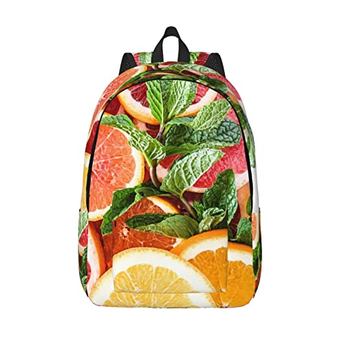 Sac à dos en toile léger ALLOCS Noir M le modèle ultra maniable et compact